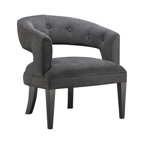 Gracie Parke In Black Black Modern Lounge Dining Chair