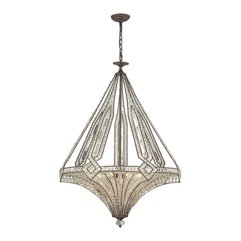 Jausten 7-Light Antique Bronze Light Vintage Fixture Ceiling Chandelier