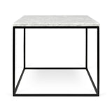 The TemaHome Gleam 20x20 Marble Side Table 9500.625985