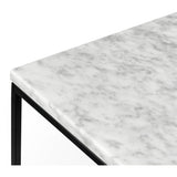 Tema Gleam 20x20 Marble Side Table
