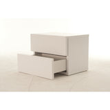 Tema Float Night Stand with 2 Drawers (Assembled)