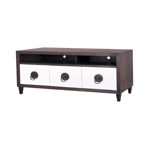 Hughes Console Cappucino Foam Euro Grey Finish Entertainment Cabinet Credenza