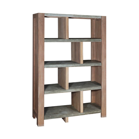 Irwin Gray Storage Bookcase Shelf Bookshelf