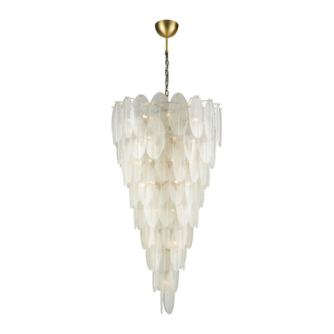 Hush Pendant White Light Vintage Fixture Ceiling Chandelier