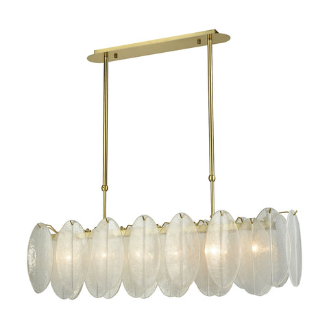 Hush White Vintage Fixture Ceiling Shade Hanging Island Light