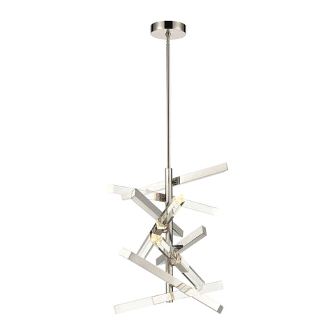 Evenfall In Polished Chrome Light Vintage Fixture Ceiling Pendant